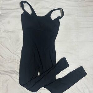 Black Sleeveless Jumpsuit